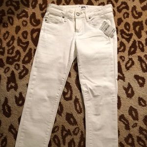 New white Paige Skyline Skinny Jeans